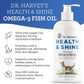 Dr. Harvey’s Health & Shine Omega 3 Fish Oil for Dogs from Wild Caught Cod, Mackerel, Herring, Anchovies and Sardines (16 fl oz)