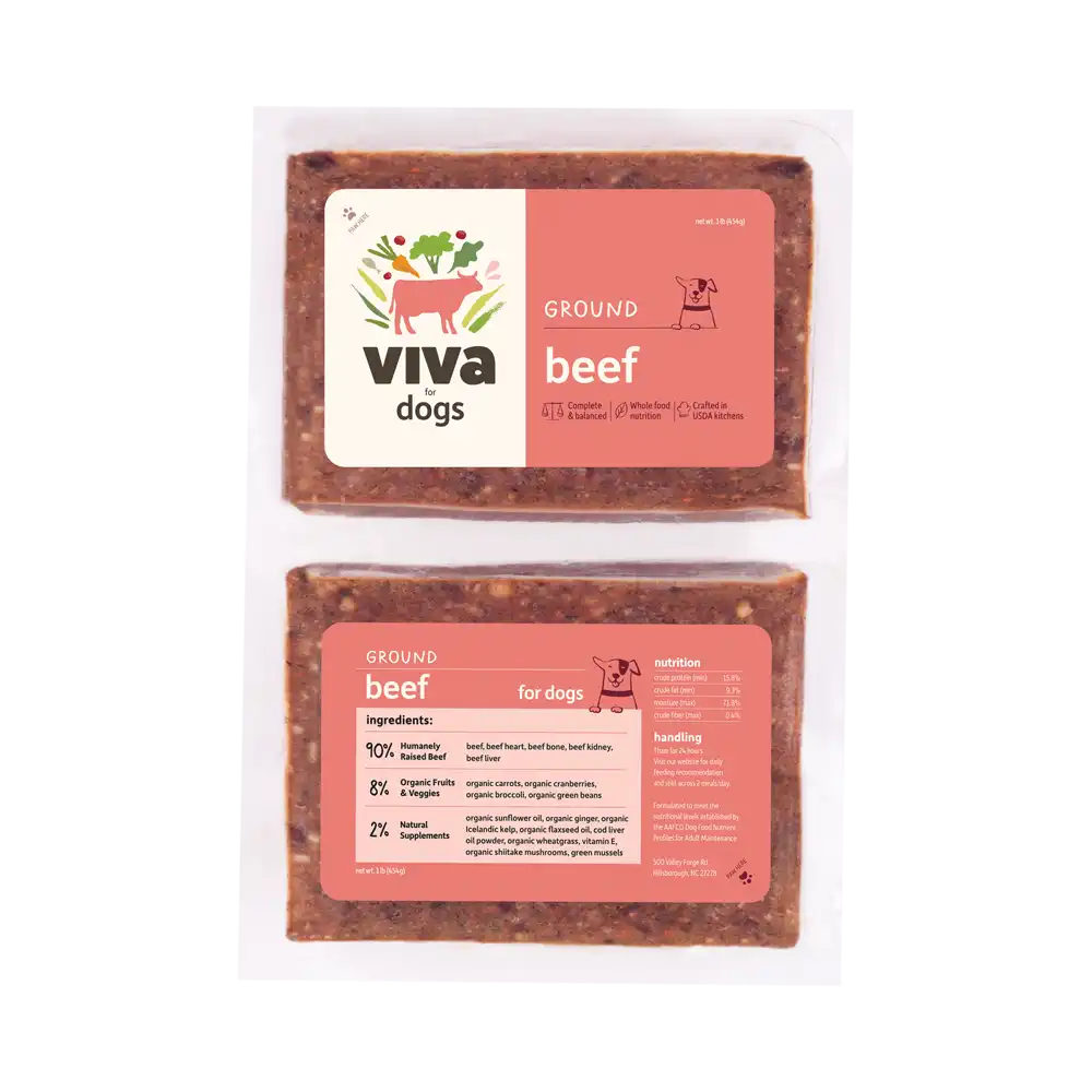 Viva Raw Frozen Food for Dogs & Cats