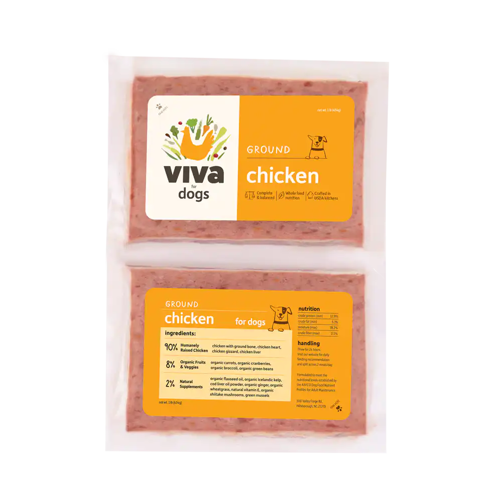 Viva Raw Frozen Food for Dogs & Cats