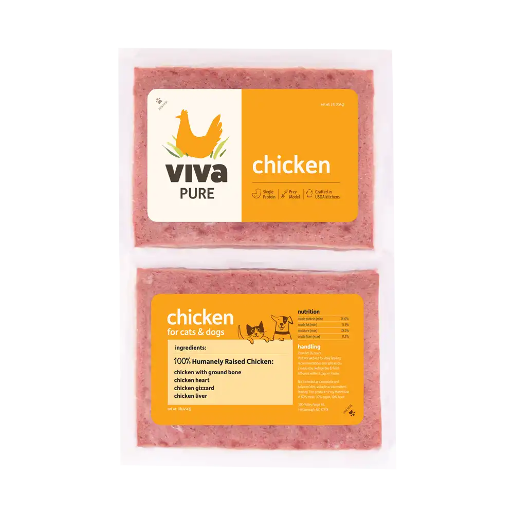 Viva Raw Frozen Food for Dogs & Cats