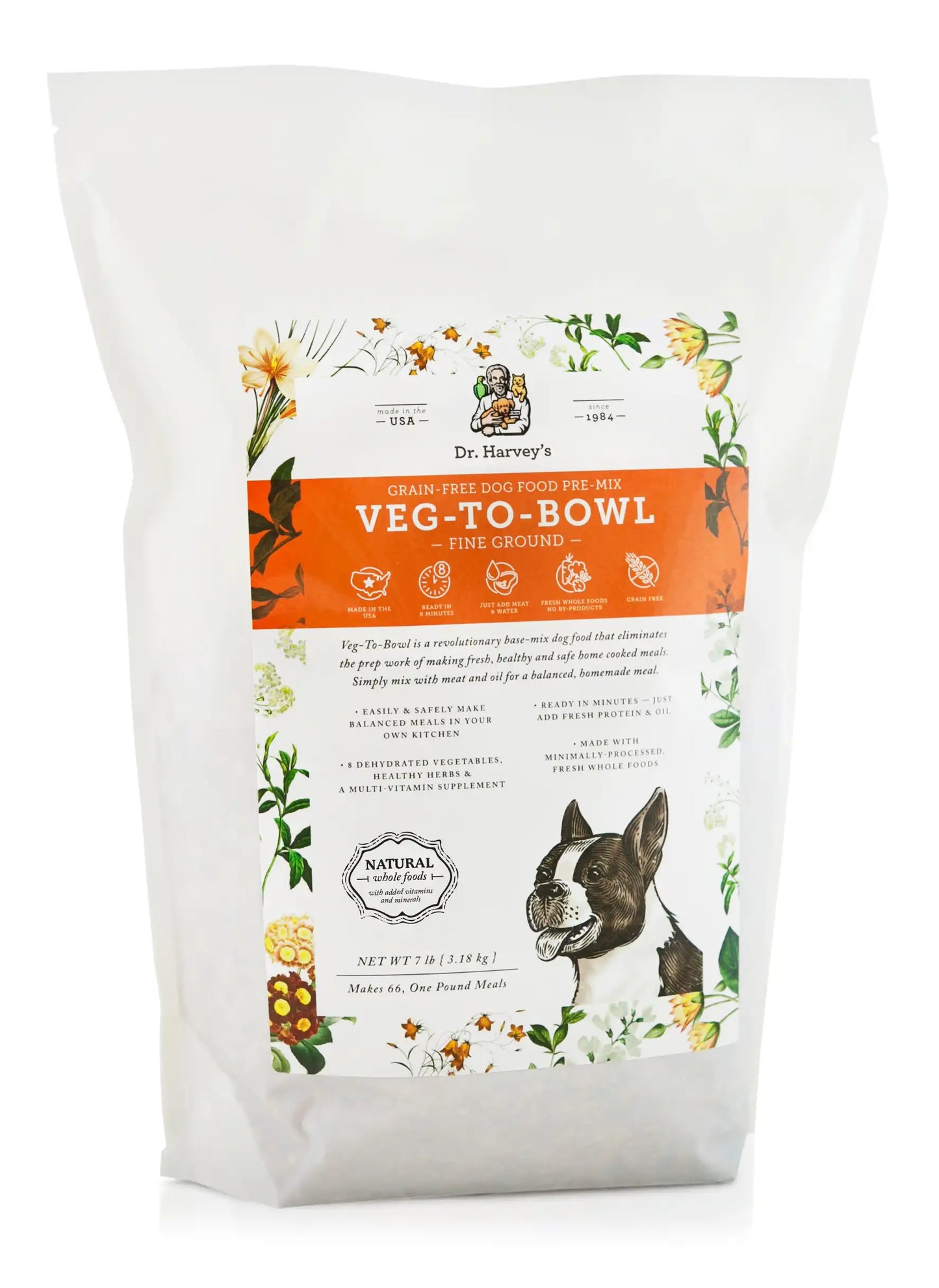 Dr. Harvey's Veg-to-Bowl Fine Ground Pre-Mix Dehydrated Formula (Grain Free)