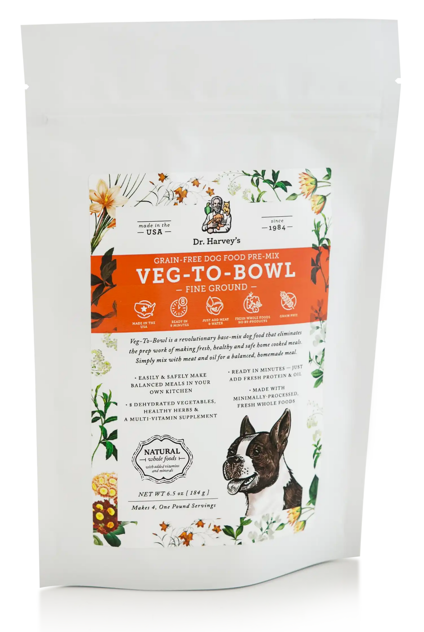 Dr. Harvey's Veg-to-Bowl Fine Ground Pre-Mix Dehydrated Formula (Grain Free)