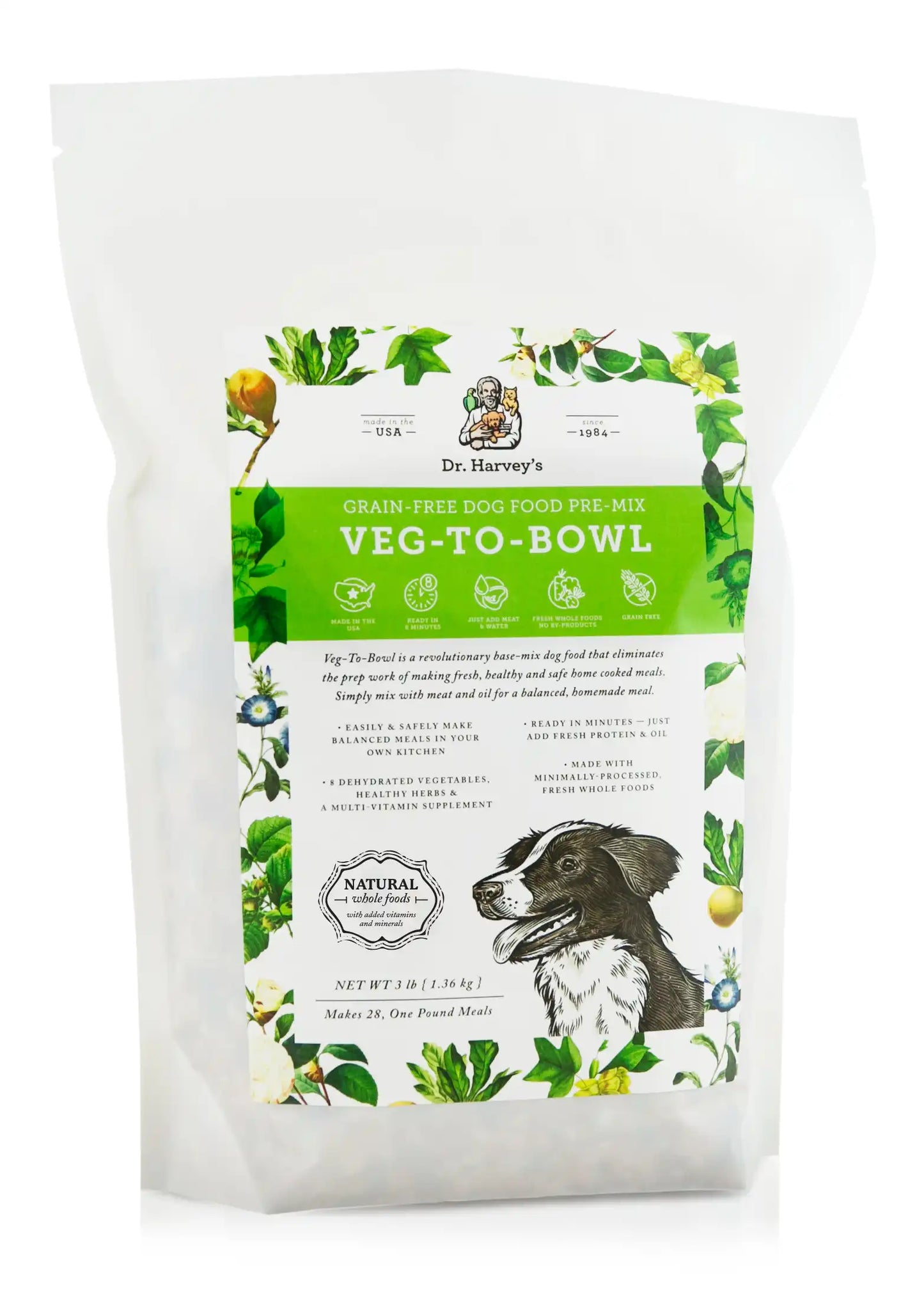 Dr. Harvey's Veg-to-Bowl Pre-Mix Dehydrated Formula (Grain Free)